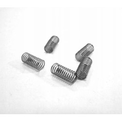 SPRĘŻYNA NACISKOWA d 0.4 Dz 5.0 L 10.5 – 5 szt.