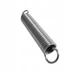 SPRĘŻYNA NACIĄGOWA d 2.0 Dz 15 L 86 – 2 szt.