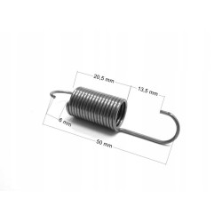 SPRĘŻYNA NACIĄGOWA d 1.2 Dz 12 L 50 – 3 szt.