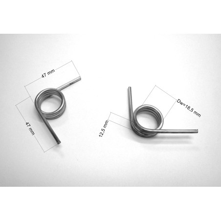 SPRĘŻYNA SKRĘTNA d 2,8 * Dz 24,1 * Dw 18,5 – 1 szt.