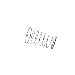 SPRĘŻYNA STOŻKOWA d 0.3 * Dz 10/13 * L 20 – 5 szt.