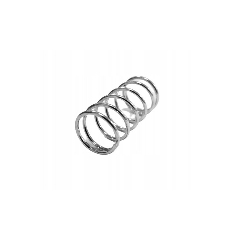 Sprężyna naciskowa d 1,0 mm, Dz 11,2 mm, L 25 mm - 5 szt.